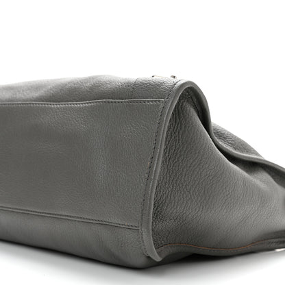 Balenciaga Chevre Silver Metallic Edge Hardware City Gris Acier 10 of 12