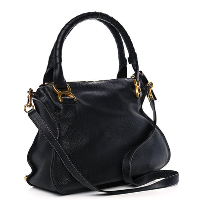 Chloe Calfskin Medium Marcie Satchel Black 3 of 15