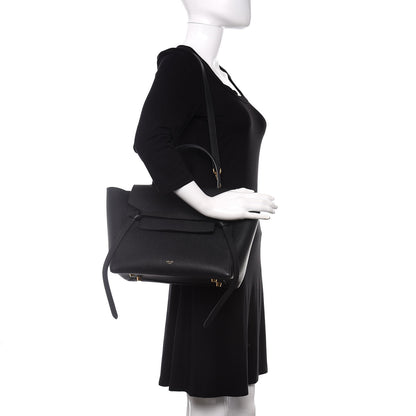 Celine Baby Grained Calfskin Mini Belt Bag Black 2 of 12