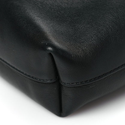 Saint Laurent Lambskin Pochon Shoulder Bag Black 9 of 9