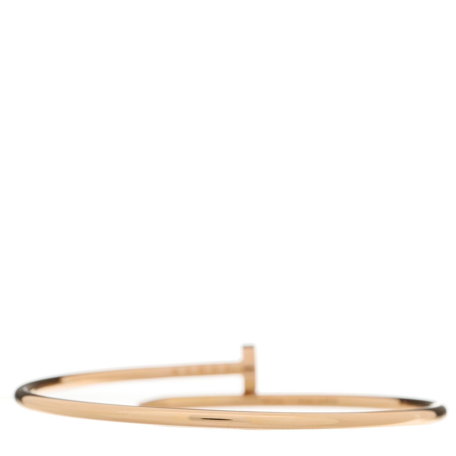Cartier 18K Pink Gold Small Juste Un Clou Bracelet 17 2 of 3
