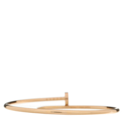 Cartier 18K Pink Gold Small Juste Un Clou Bracelet 17 2 of 3