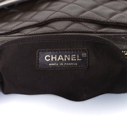 Chanel Caviar Quilted Timeless CC Shoulder Bag Brown 5 of 9