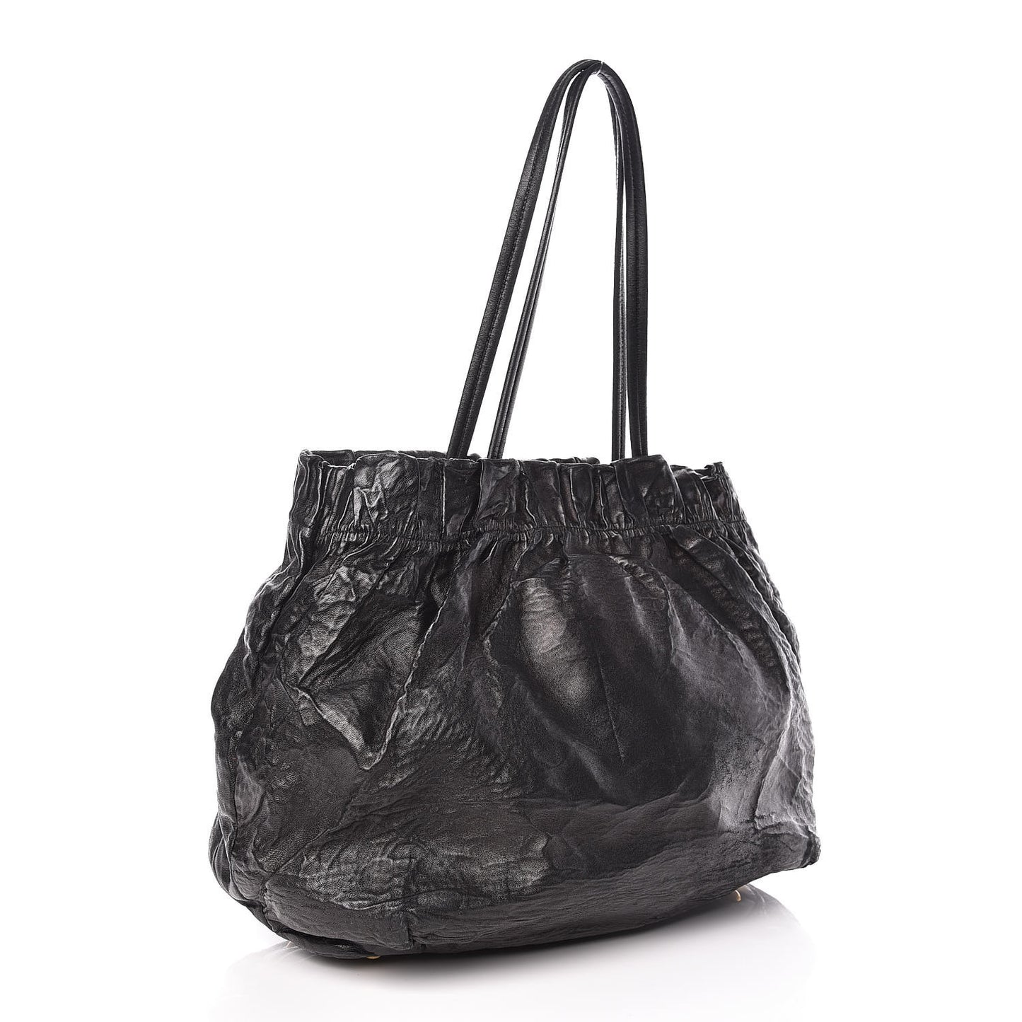 Nappa Antique Tote Black