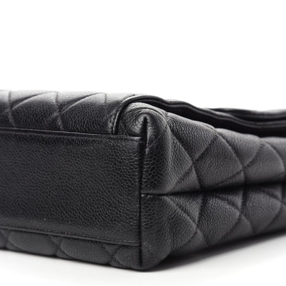 Chanel Caviar Quilted Flap Shoulder Bag Black 11 of 13