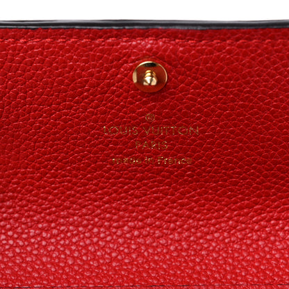 Louis Vuitton Empreinte Pont-Neuf Compact Wallet Cherry 6 of 12