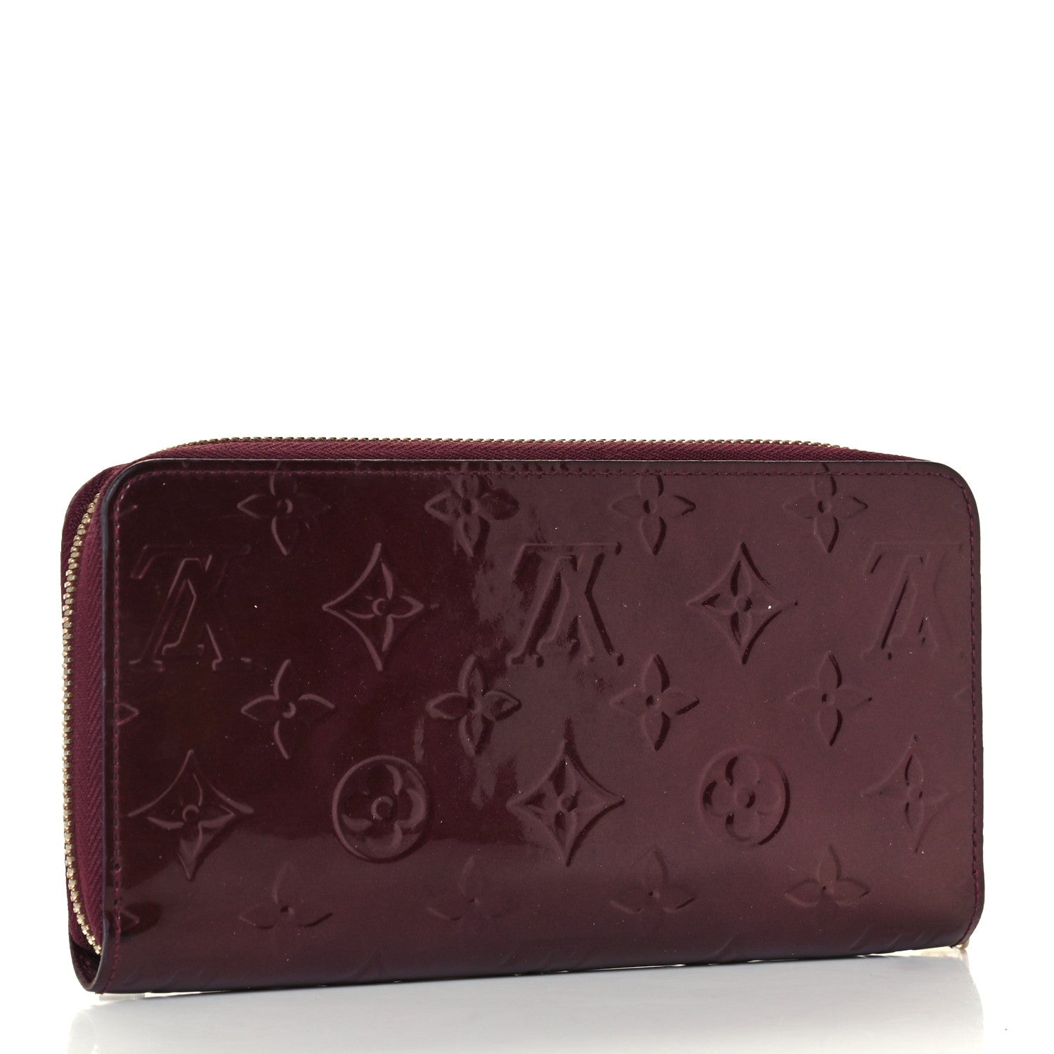 Louis Vuitton Vernis Zippy Wallet Rouge Fauviste 3 of 9
