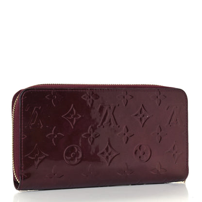 Louis Vuitton Vernis Zippy Wallet Rouge Fauviste 3 of 9