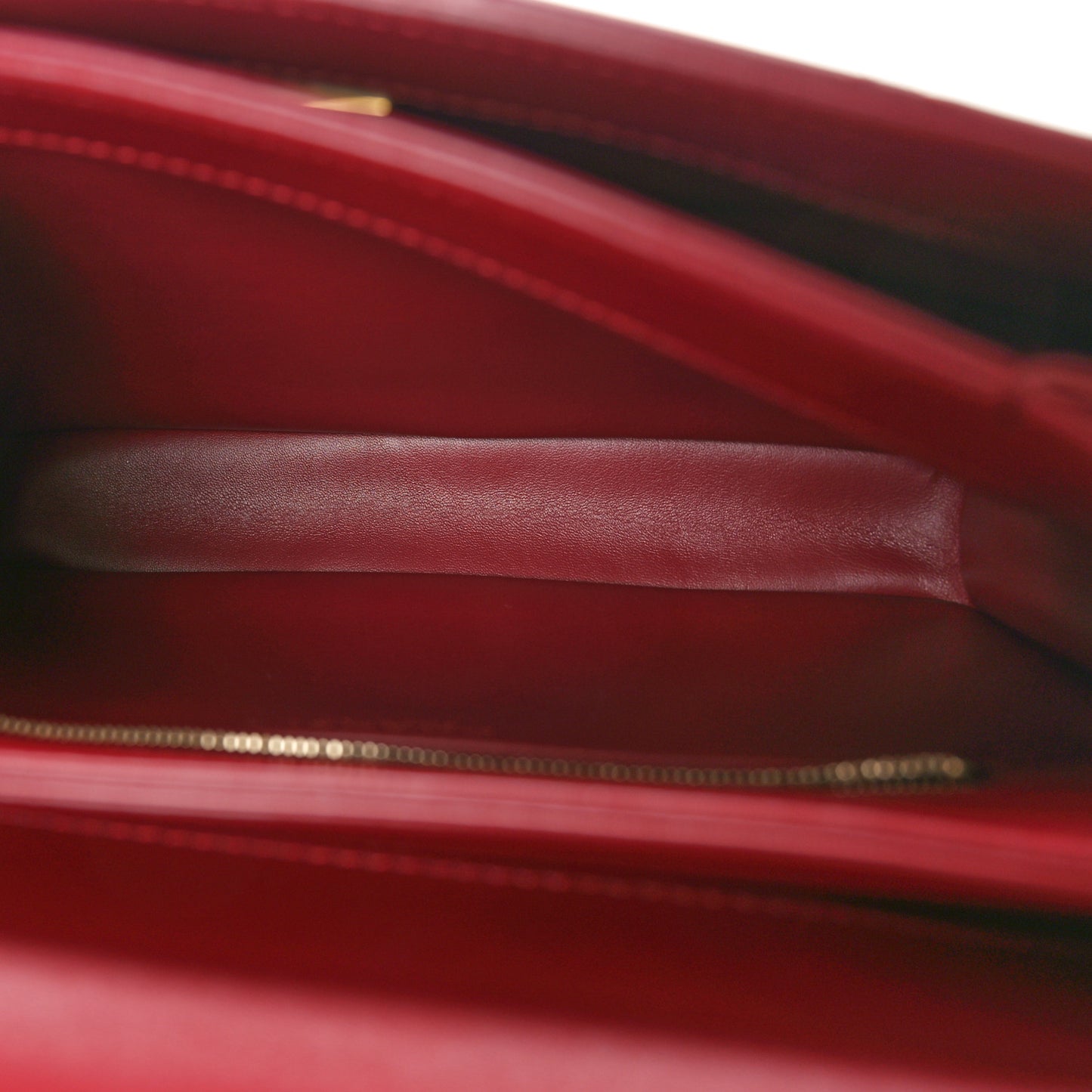 Lambskin Quilted Small Trendy CC Flap Dual Handle Bag Red
