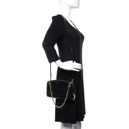 Louis Vuitton Vernis Santa Monica Clutch Noir Magnetique 2 of 9