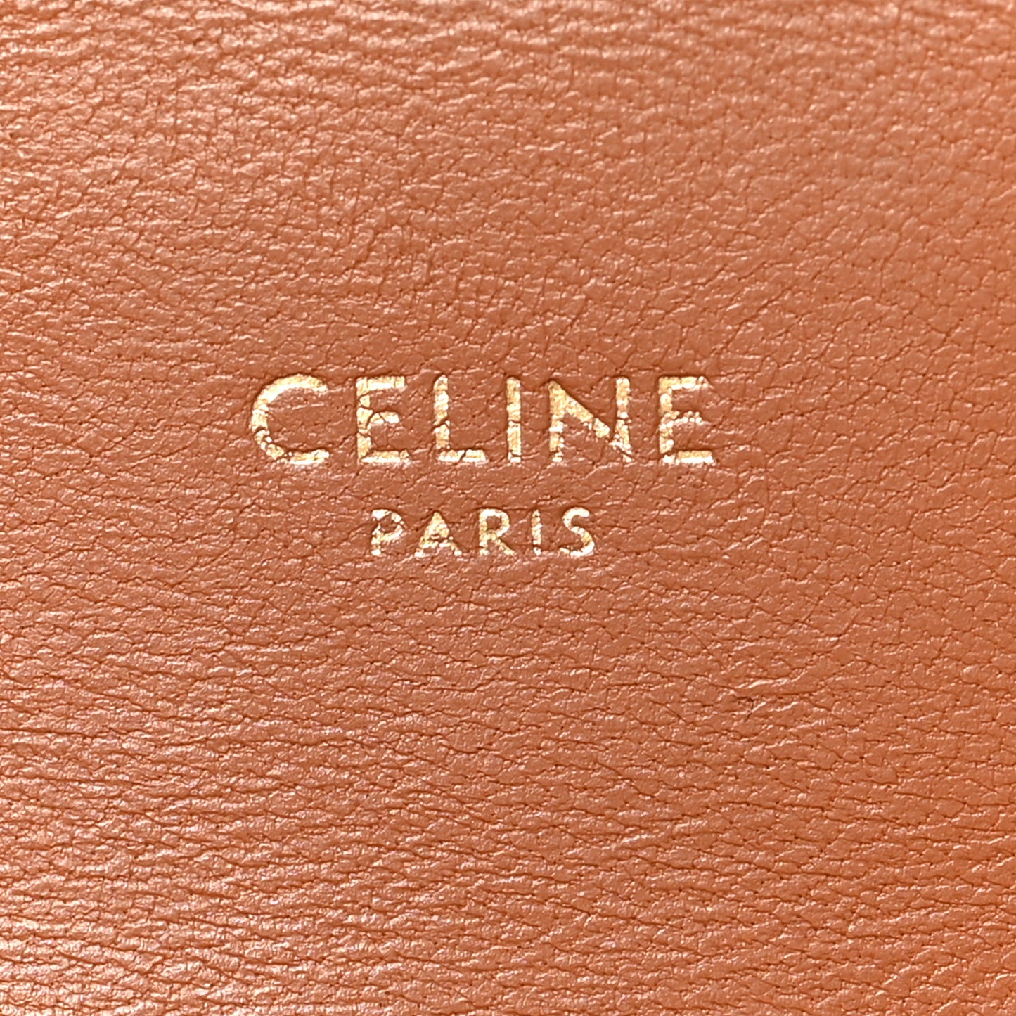 Canvas Calfskin Triomphe Shoulder Bag Tan
