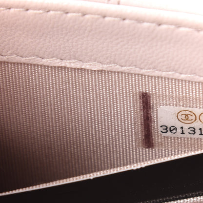 Chanel Lambskin Quilted Mini Trendy CC Clutch With Chain Lilas Lilac 9 of 11