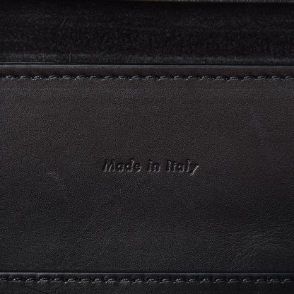 Celine Natural Calfskin Biker Evening Clutch on Strap Black 6 of 9