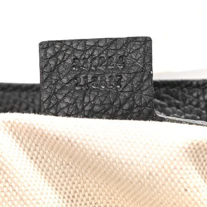 Gucci Pebbled Calfskin Medium Soho Flap Crossbody Black 7 of 11