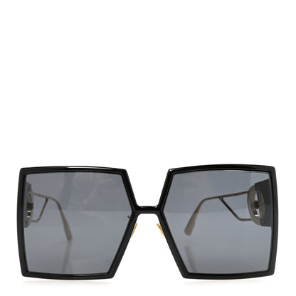 Christian Dior Acetate Square 30 Montaigne Sunglasses Black 3 of 14