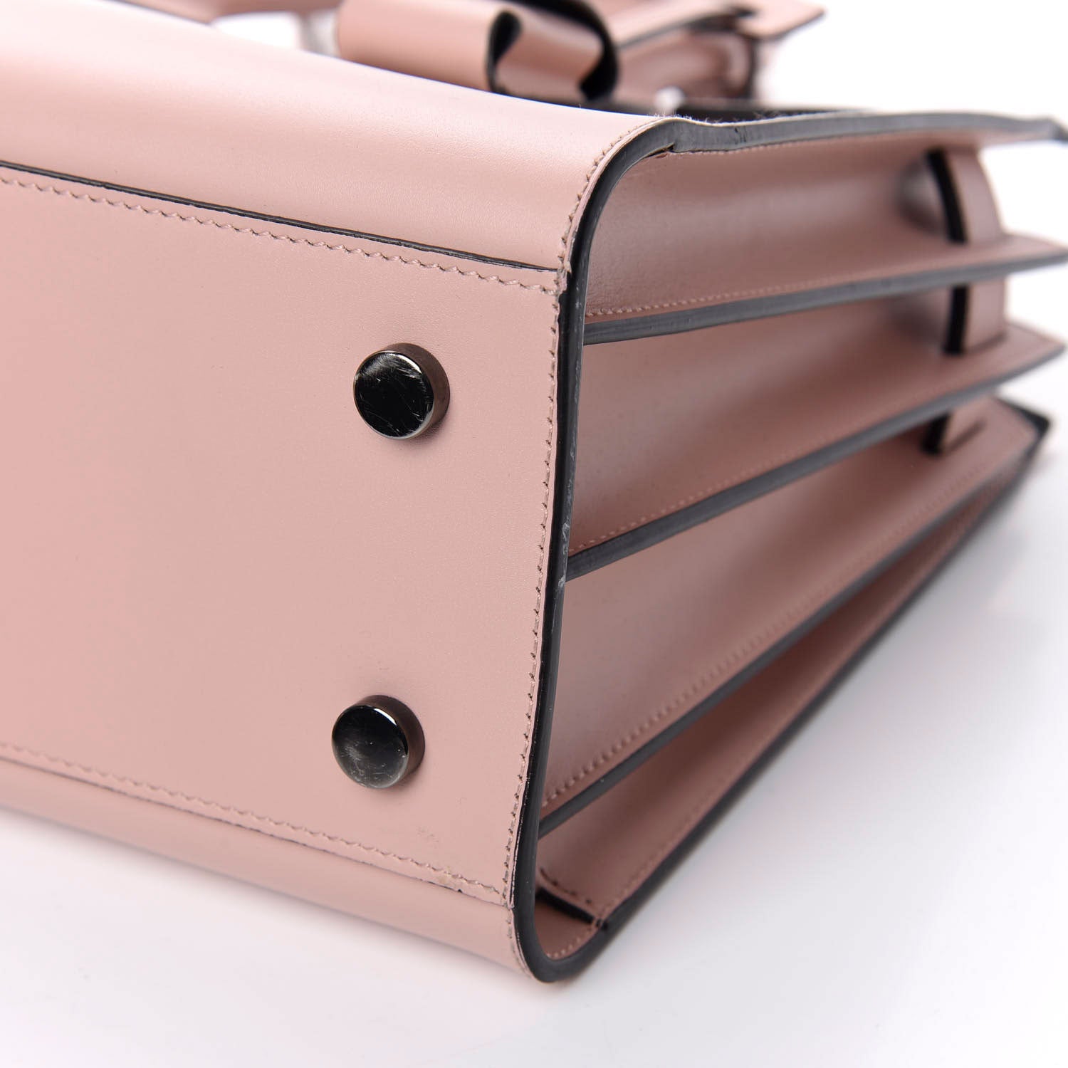 Saint Laurent Smooth Calfskin Baby Sac De Jour Pale Pink 6 of 9