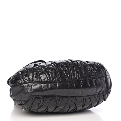 Miu Miu Nappa Matelasse Coffer Hobo Black 5 of 13