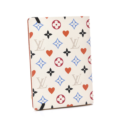 Louis Vuitton Game On Clemence Notebook MM White 3 of 8