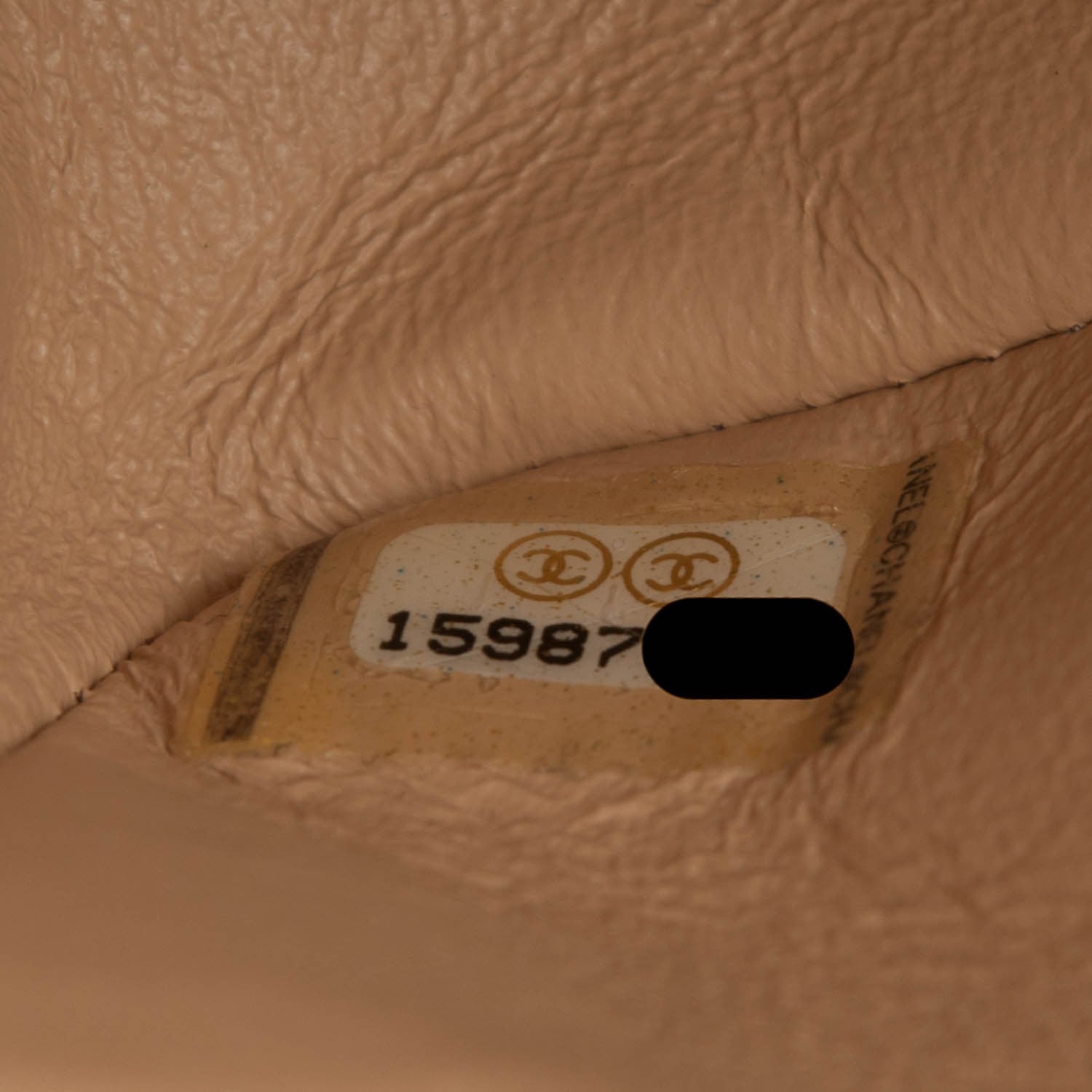 Chanel Caviar Quilted Medium Double Flap Beige Clair 7 of 7