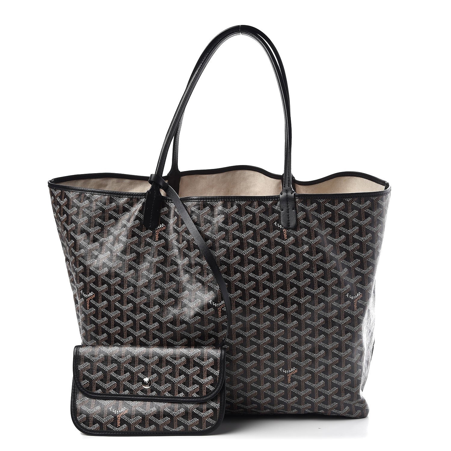 Goyard Goyardine Saint Louis GM Black 1 of 13