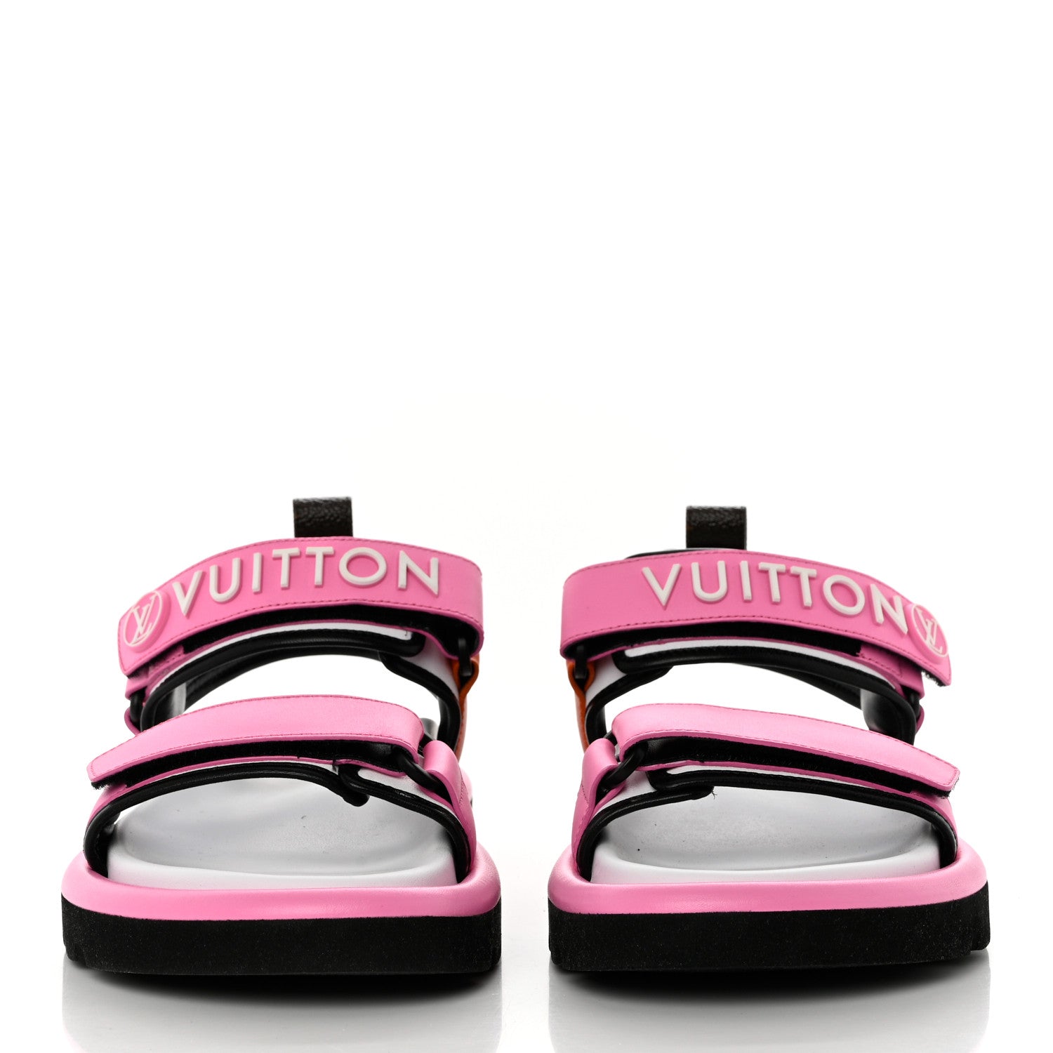 Louis Vuitton Calfskin Pool Pillow Flat Comfort Sandals 37 Rose Pop Pink 2 of 8