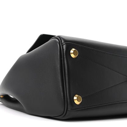 Balenciaga Smooth Calfskin Bel Air Carry All Bag Black Black Black 8 of 9