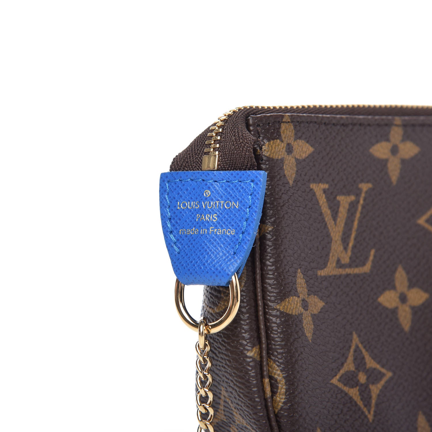 Louis Vuitton Monogram 2019 Christmas Animation Mini Venice Pochette Accessories Blue 6 of 8