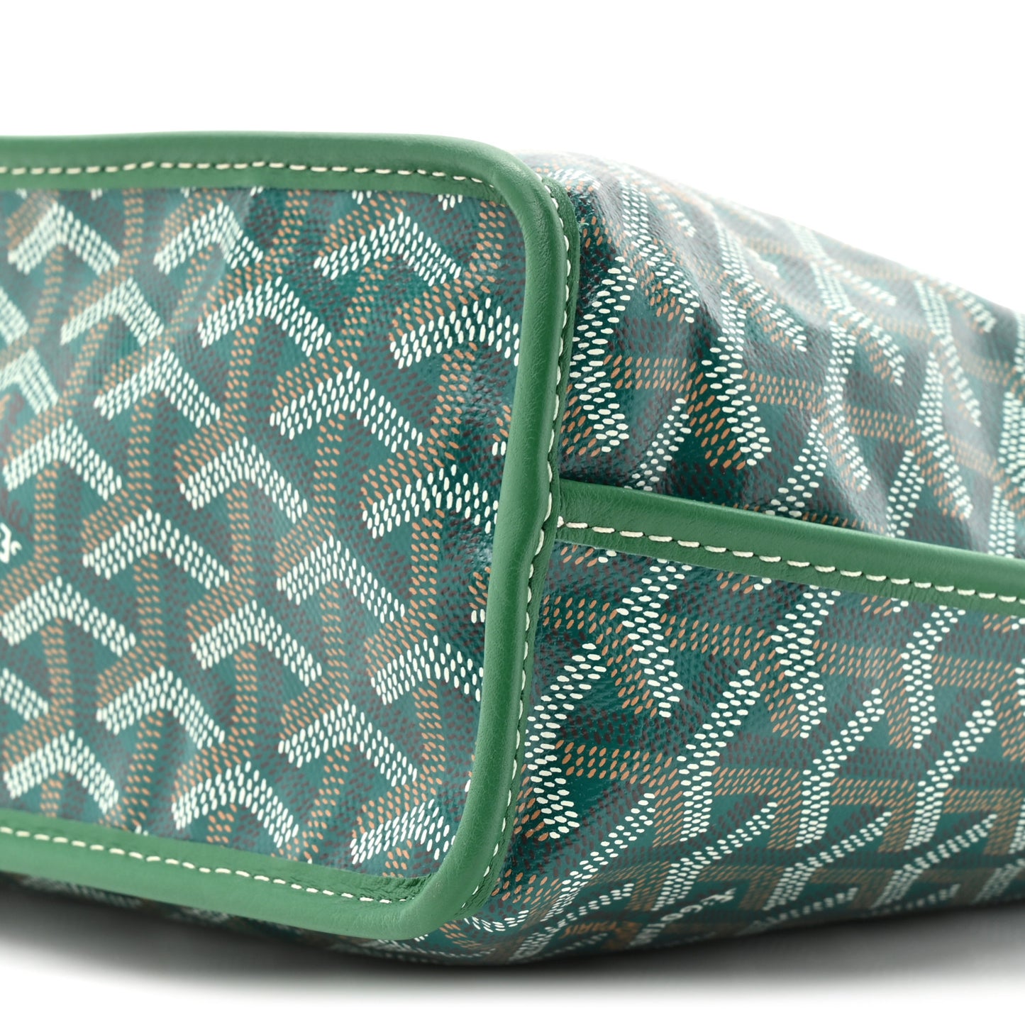 Goyardine Reversible Mini Anjou Green