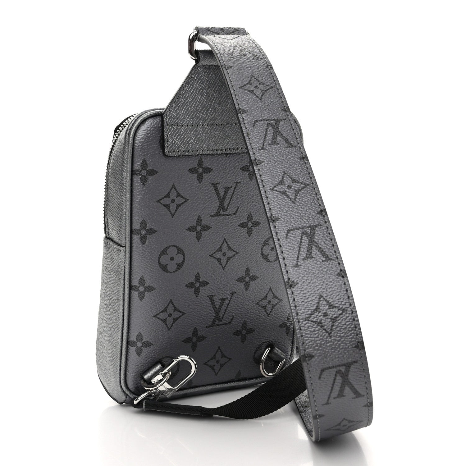 Louis Vuitton Taigarama Outdoor Slingbag Gunmetal Silver 2 of 9