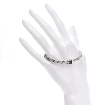 John Hardy Sterling Silver Black Sapphire 6.5mm Classic Chain Bracelet 2 of 4