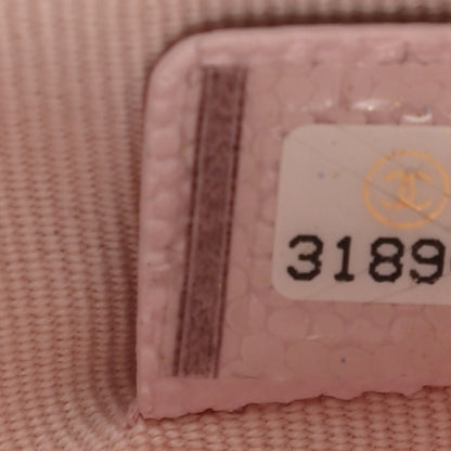 Chanel Caviar Quilted Small Cosmetic Case Light Pink 7 of 8