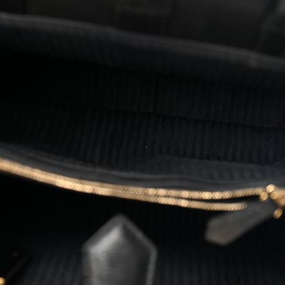 Fendi Vitello Elite Petite 2Jours Tote Black 5 of 13