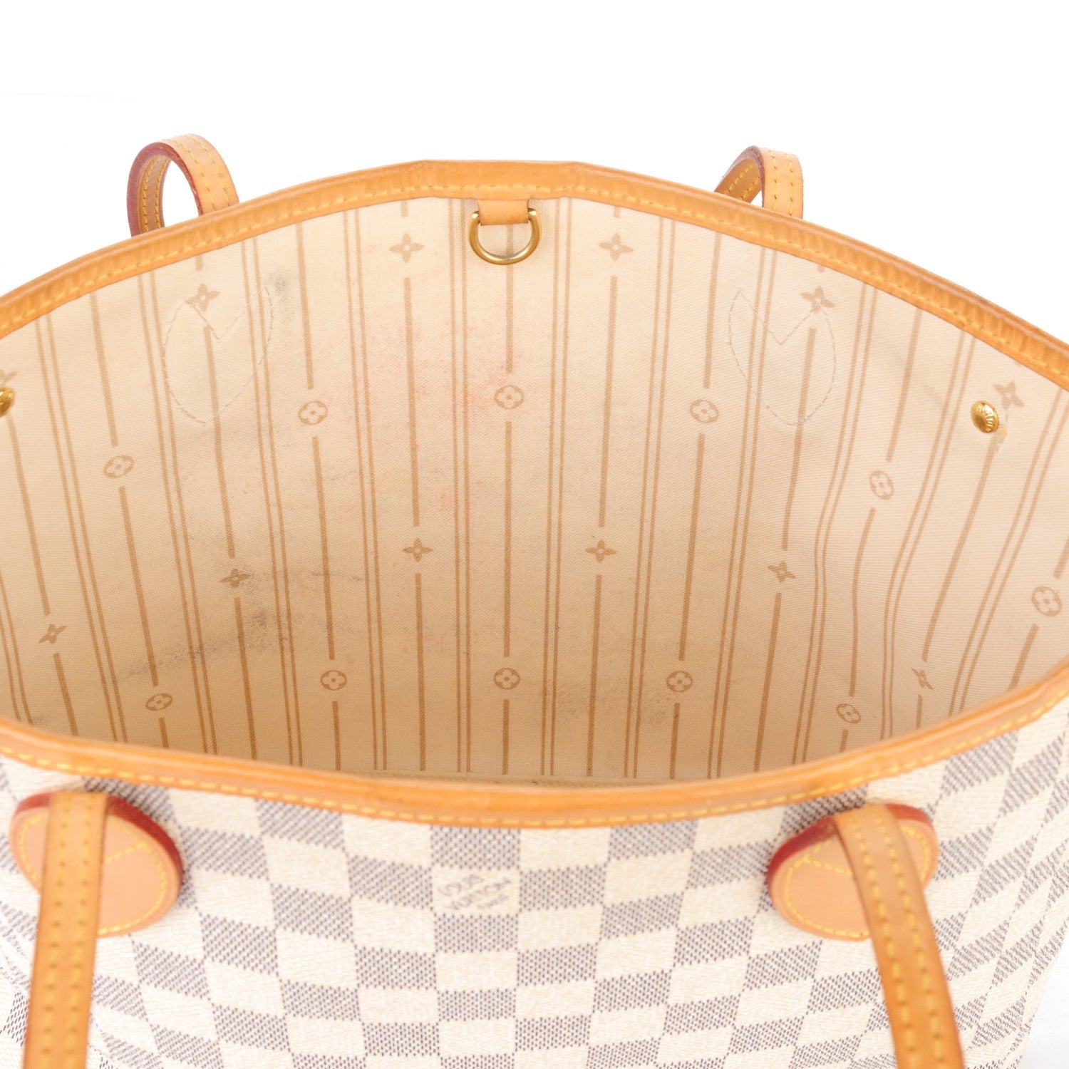 Louis Vuitton Damier Azur Neverfull PM 9 of 10