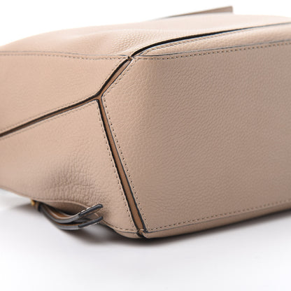 Loewe Grained Calfskin Small Puzzle Bag Sand Mink 9 of 10