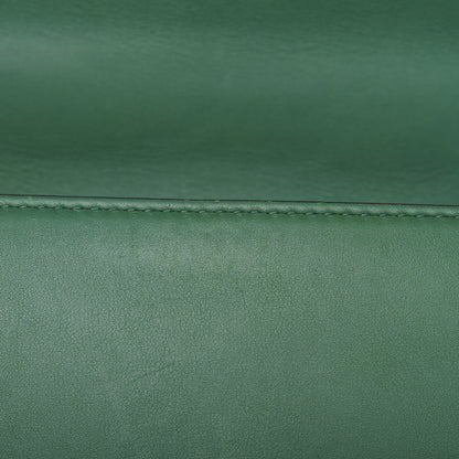 Gucci Moon Calfskin Web Medium Dionysus Bamboo Top Handle Bag Emerald Blue Hibiscus Red 13 of 16