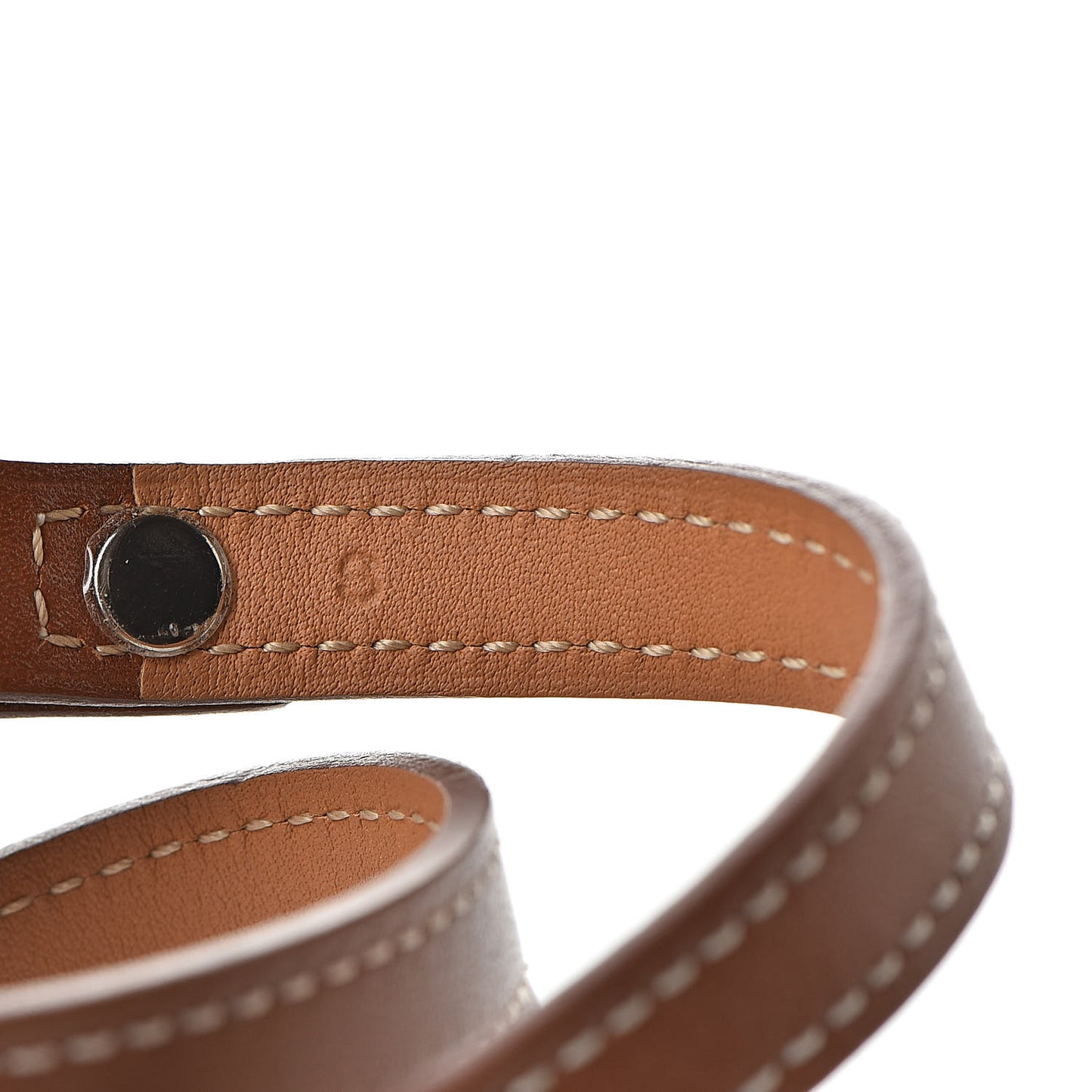 Natural Tadelakt Granville Double Tour Bracelet S Fauve