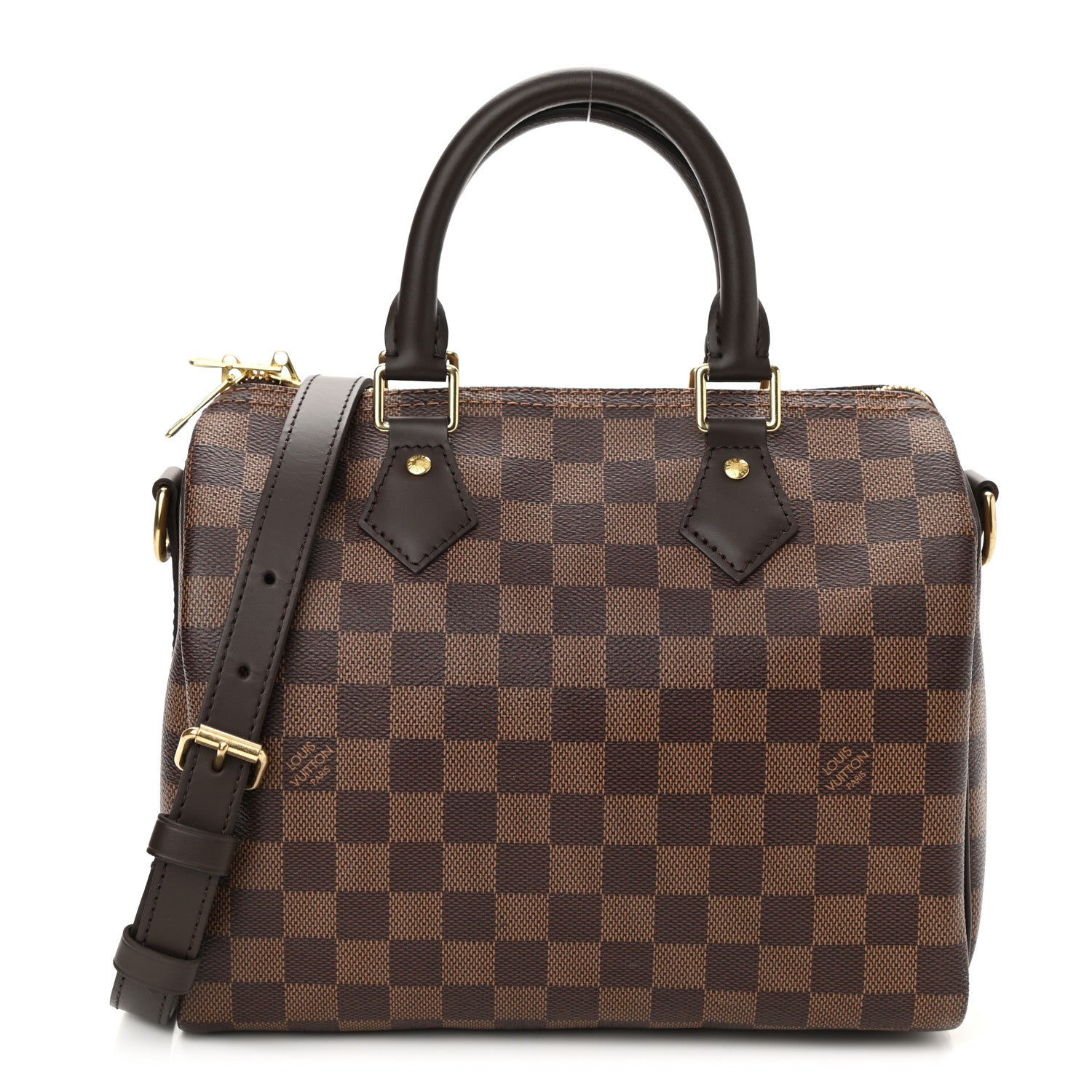Louis Vuitton Damier Ebene Speedy Bandouliere 25 1 of 7