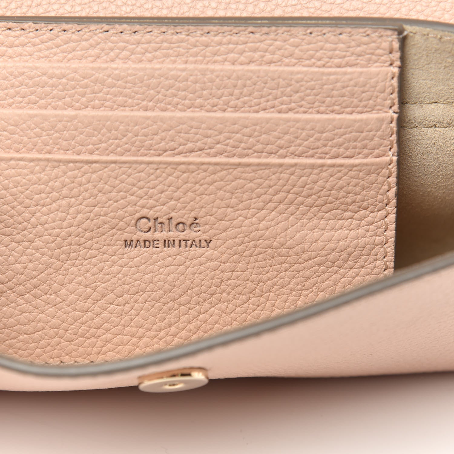 Chloe Calfskin Mini Faye Shoulder Bag Cement Pink 6 of 11