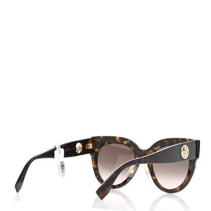 Fendi Acetate F is Fendi Cat Eye Sunglasses FF 0360/G/S Havana 4 of 7