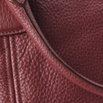 Prada Vitello Daino Side Pocket Tote Rubino 14 of 15