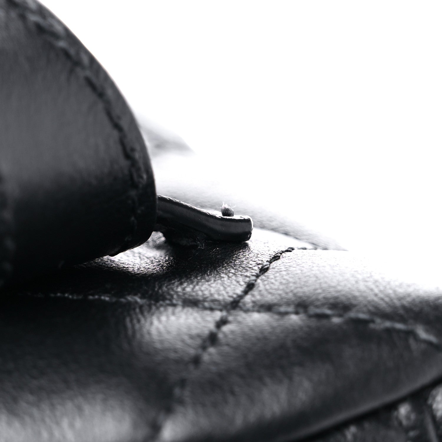 Chanel Calfskin Quilted Waist Belt Bag Black 10 of 10