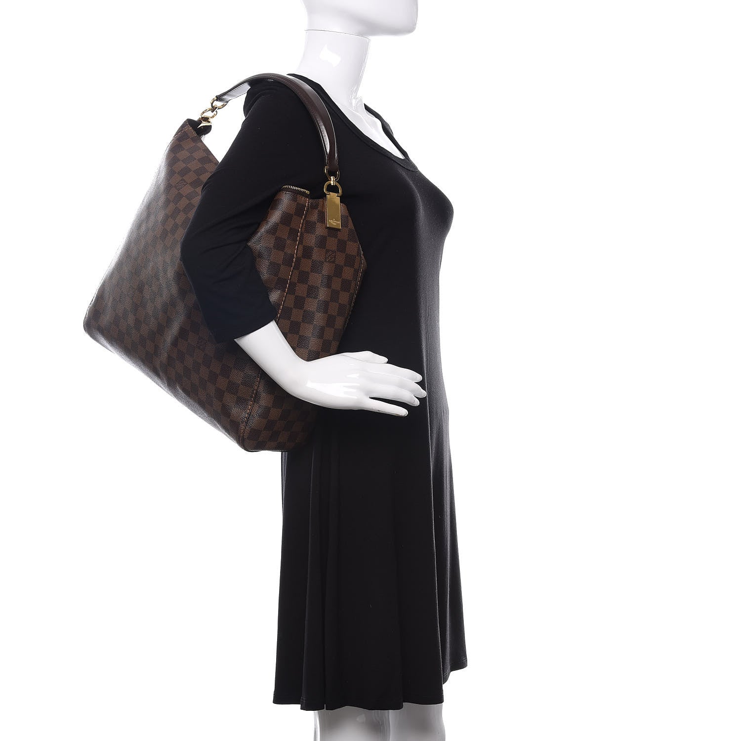 Louis Vuitton Damier Ebene Portobello GM 2 of 10