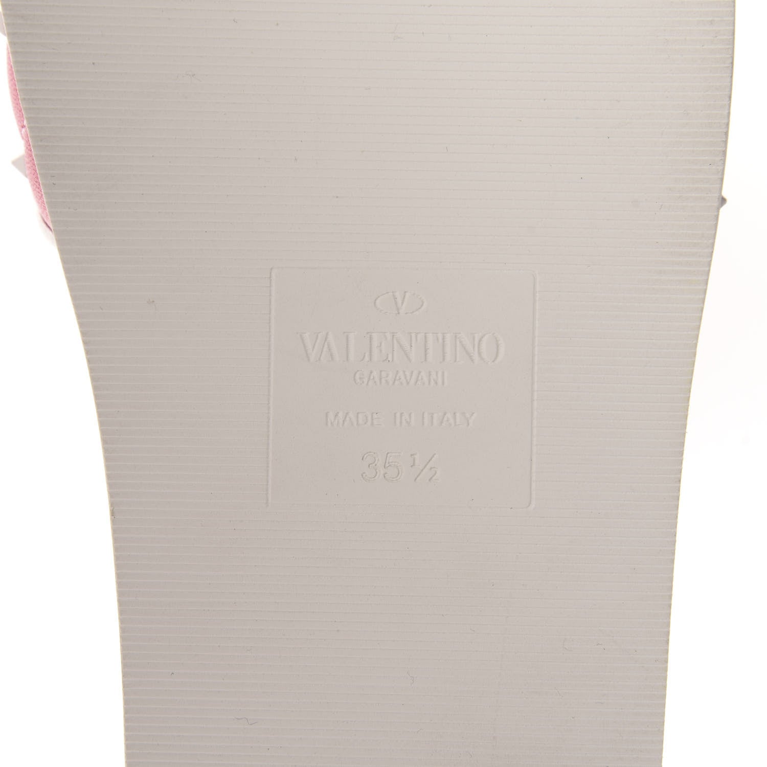 Valentino Garavani Nappa Free Rockstud Spike Slide Sandals 35.5 Shadow Pink 8 of 9