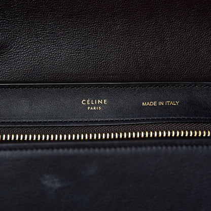 Celine Smooth Calfskin Nubuck Small Tri-Color Trapeze Taupe 5 of 12
