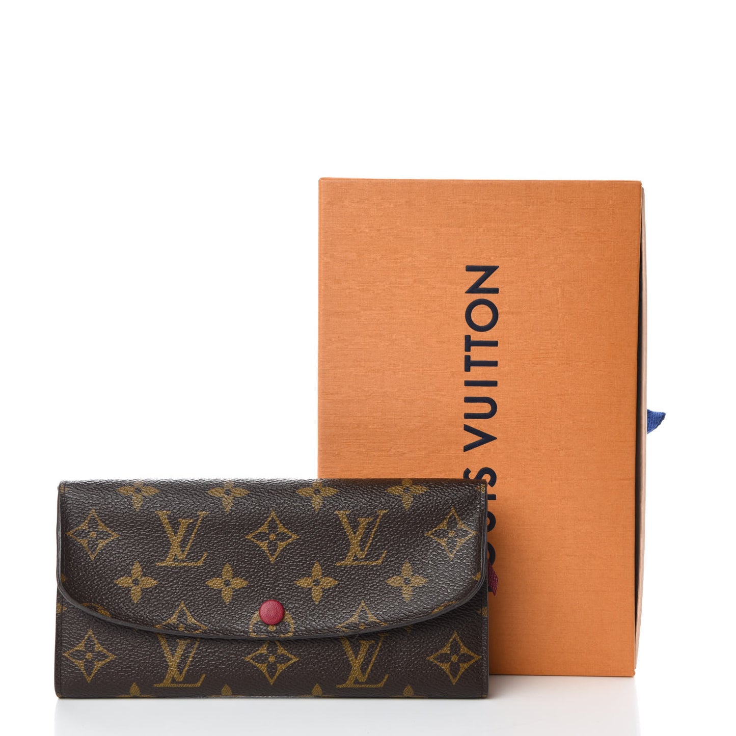 Monogram Emilie Wallet Fuchsia