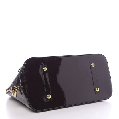 Louis Vuitton Vernis Alma GM Amarante 4 of 9