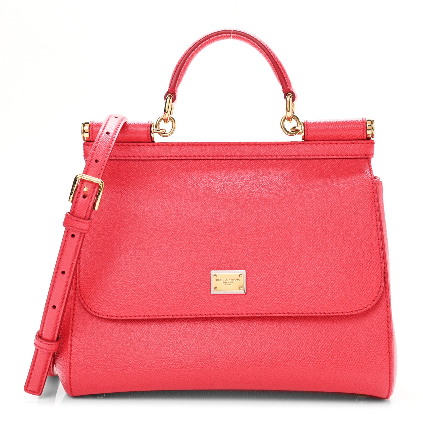 Dauphine Small Miss Sicily Satchel Red