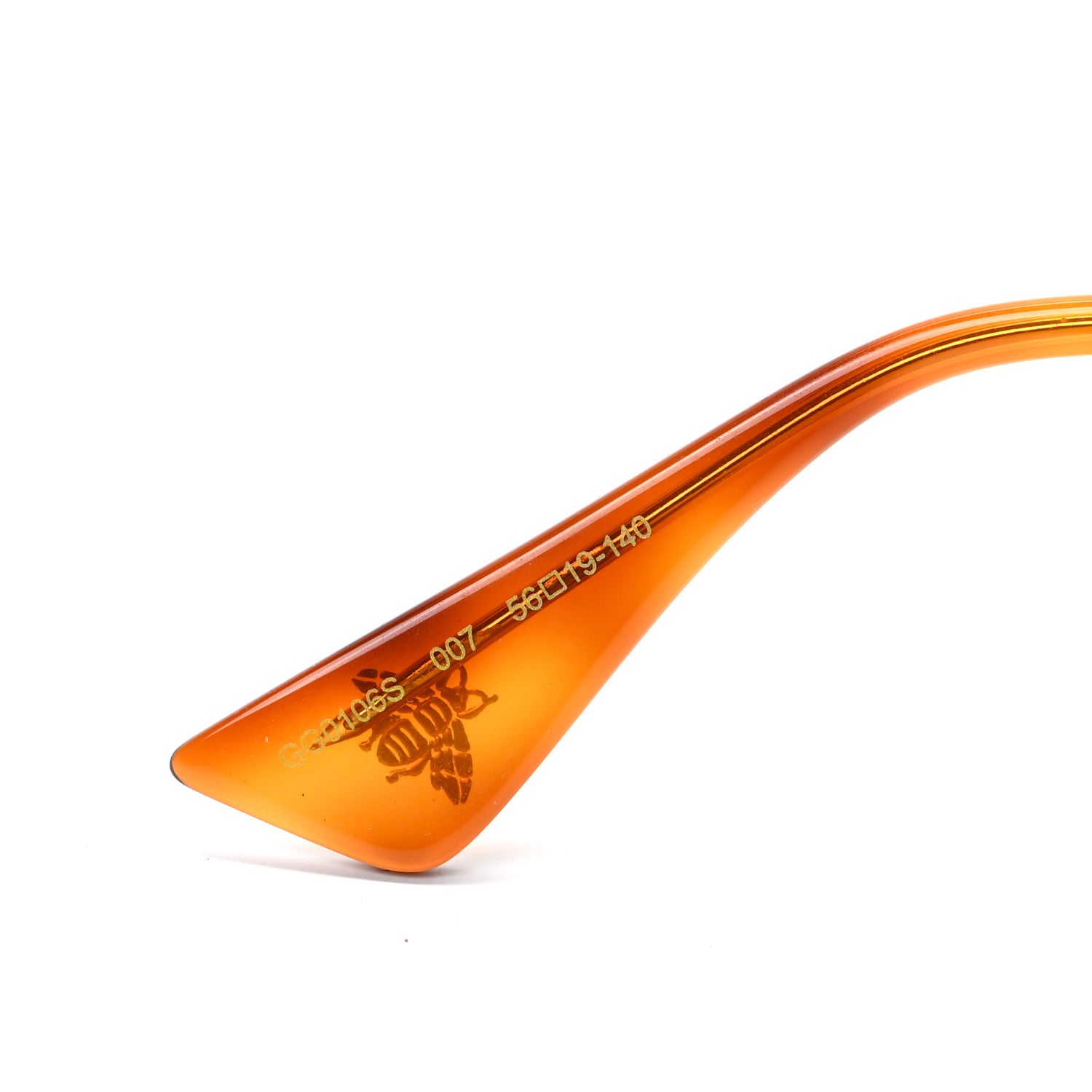 Gucci Square Frame Web GG0106S Sunglasses Tortoise 6 of 7