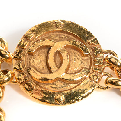 Chanel CC Coin Chain Belt Gold 3 of 6