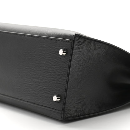 Hermes Epsom Kelly Sellier 32 Black 9 of 11
